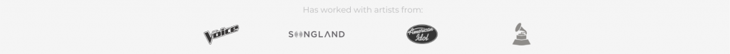 Has worked with artists from