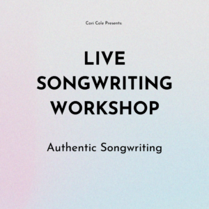Songwriting Workshop August 2021
