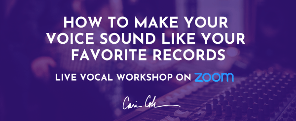 Make your voice sound