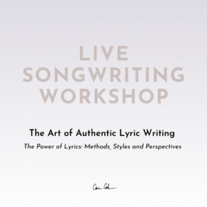 SW2: Songwriting Workshop #2