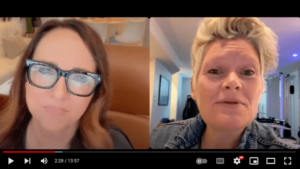 Youtube video featuring Cari Cole and her student Melanie