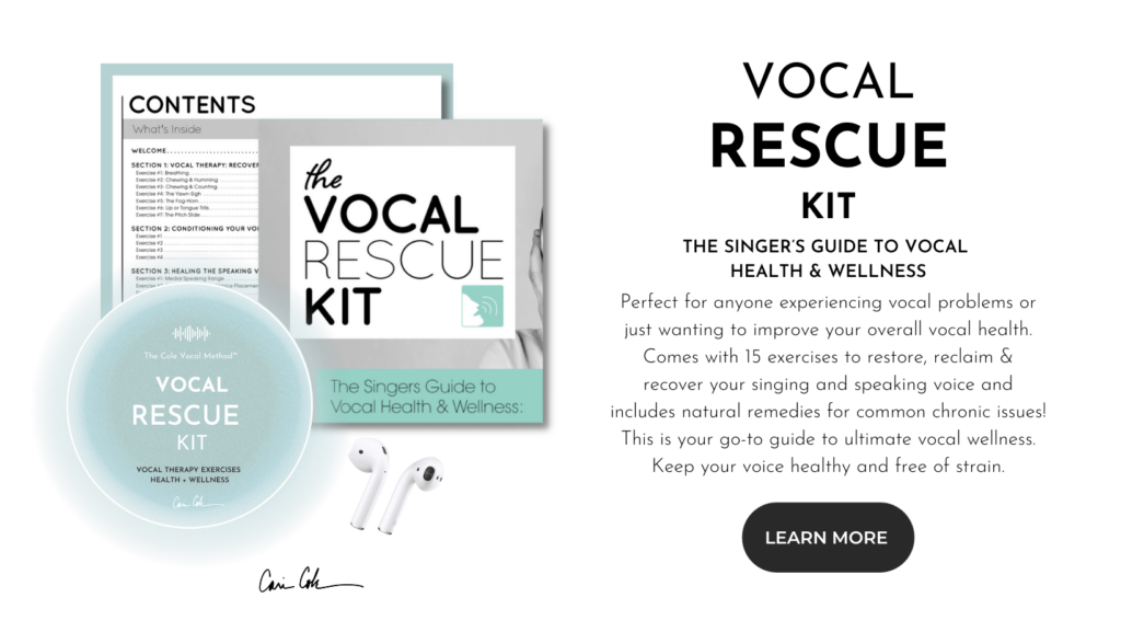 VRK CTA - Vocal Rescue Kit